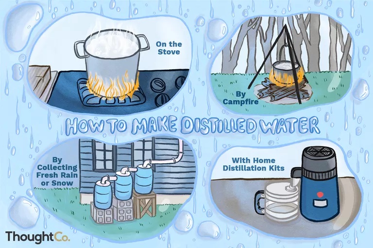 making-distilled-water-